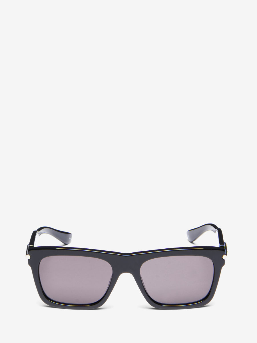 ALEXANDER MCQUEEN - City T-Bar Rectangular Sunglasses - Item 821702J07491297